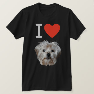 Personaliseer het! Ik hou van T-shirt