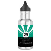 Personaliseer het Jubileum van de werknemer van 25 Waterfles (Links)