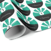 Personaliseer, het Jubileum van de werknemer van h Cadeaupapier (Rol Hoek)