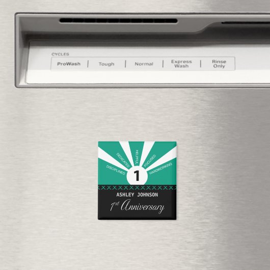 Personaliseer, het Jubileum van de werknemer van h Magneet (Insitu (Vaatwasser))