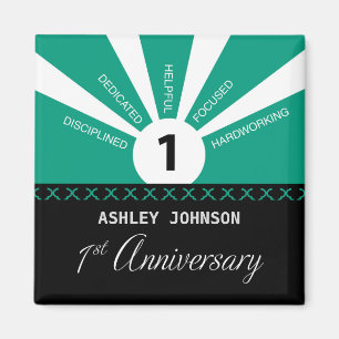 Personaliseer, het Jubileum van de Werknemer van Magneet