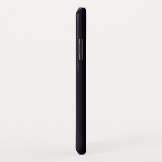 Personaliseer het Keep Calm Jouw tekst Paarse Stri Case-Mate iPhone Case (Achterkant/rechts)