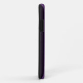 Personaliseer het Keep Calm Jouw tekst Paarse Stri Case-Mate iPhone Case (Achterkant/rechts)