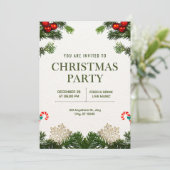 Personaliseer het kerstfeest kaart (Staand voorkant)