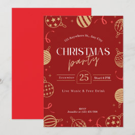 Personaliseer het kerstfeest kaart