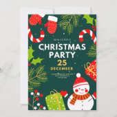 Personaliseer het kerstfeest kaart (Voorkant)