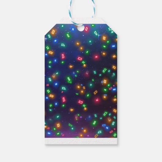 Personaliseer het Label van de Gift van de Verspre Cadeaulabel (Achterkant)