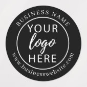 Personaliseer het logo van het merk voor kleine be labels (Design 1)