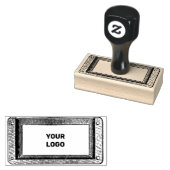 Personaliseer het Metaal Adres van het Lijst van d Rubberstempel (Gestempeld)