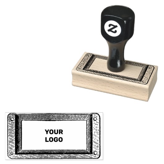 Personaliseer het Metaal Adres van het Lijst van d Rubberstempel (Gestempeld)