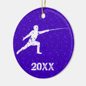 Personaliseer het, omheining keramisch ornament (Links)