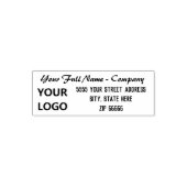 Personaliseer het ontwerp van uw eigen adresstempe zelfinktende stempel (Design)