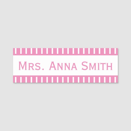 Personaliseer het op jouw manier naamplaatje (Voorkant)