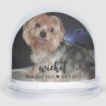 Personaliseer het! Pet Memorial Foto & Naam