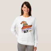 Personaliseer het Pet van de Witch Moet T-Shirt zi (Voorkant volledig)