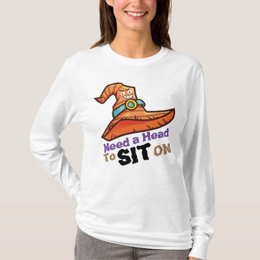 Personaliseer het Pet van de Witch Moet T-Shirt zi (Voorkant)