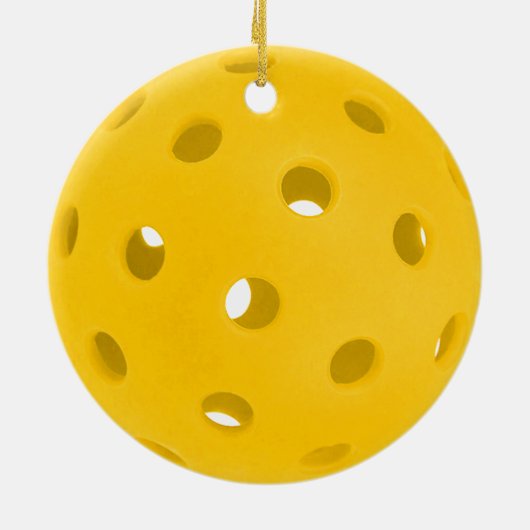 Personaliseer het, Pickleball Keramisch Ornament (Achterkant)