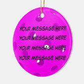 Personaliseer het, Pickleball Keramisch Ornament (Links)