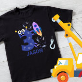 PERSONALISEER HET! Schattig Monster #3 Verjaardag Kinder Shirts