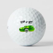 Personaliseer het - Sissende slang Golfballen (Voorkant)