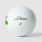 Personaliseer het - Sissende slang Golfballen (Logo)