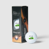 Personaliseer het - Sissende slang Golfballen (Verpakking)