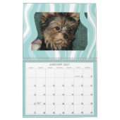 Personaliseer het! Swirl-A-LiciousPet Foto Roze Kalender (Jan 2027)