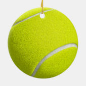 Personaliseer het, Tennis Ball Keramisch Ornament (Achterkant)