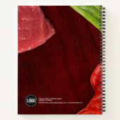 Personaliseer het thema van het steak-restaurant notitieboek (Achterkant)