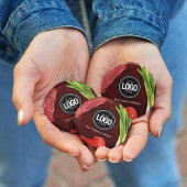 Personaliseer het thema van het steak-restaurant ronde button 7,6 cm