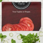 Personaliseer het thema van het steak-restaurant theedoek (Gevouwen)