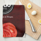 Personaliseer het thema van het steak-restaurant theedoek (Quarter Fold)
