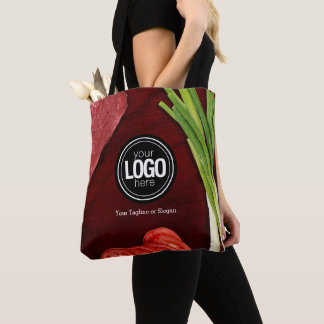 Personaliseer het thema van het steak-restaurant tote bag