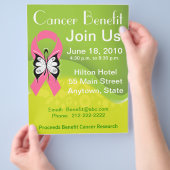 Personaliseer het voordeel van de Fundraising van  Flyer (Hand)