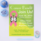 Personaliseer het voordeel van de Fundraising van  Flyer (Enkel)