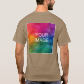 Personaliseer het Voorste Achterontwerp toevoegen  T-shirt (Achterkant)