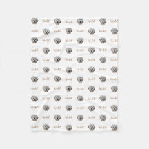 Personaliseer het! WITTE HUISDIER FOTO EN NAAM