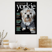 Personaliseer het! Yorkie Mag Poster (Keuken)