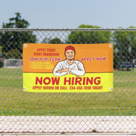 Personaliseer Hiring Technici Monteurs Helpers  Spandoek