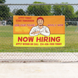 Personaliseer Hiring Technicians Installers Helper Spandoek