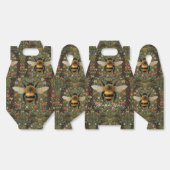 Personaliseer  hommel botanische bloemen bedankdoosjes (Ongevouwen)