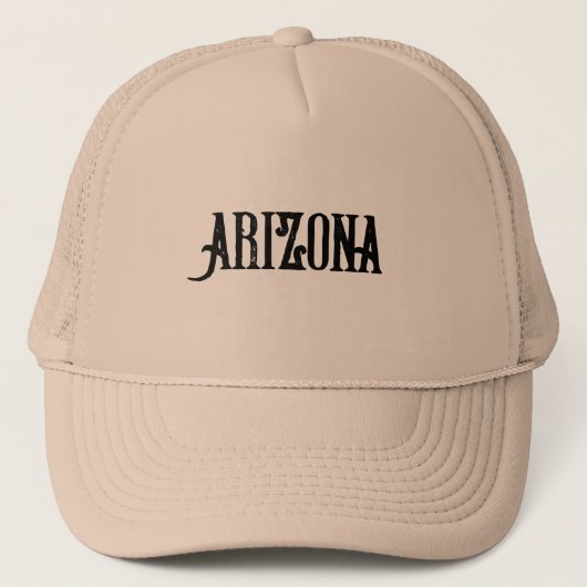 Personaliseer  hoofdletters Arizona Trucker Pet (Voorkant)