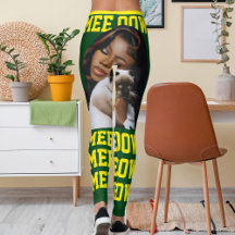 Personaliseer Huisdier Kat Mam Bos Groen Geel Foto