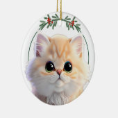 Personaliseer huisdier ornament schattig huisdier  (Rechts)