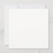 Personaliseer Huwelijk Save the Date Rozenkrans (Achterkant)