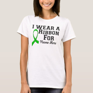 Personaliseer ik een groen lint Draag T-shirt