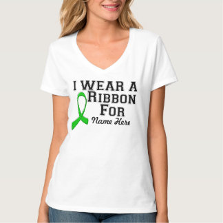 Personaliseer ik een groen lint Draag T-shirt