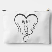 Personaliseer Ik hou van mijn BFF • Jij = ♥ Etui (Achterkant)