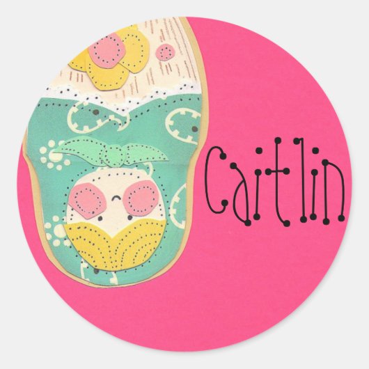 Personaliseer IT Matryoshka Stickers (Voorkant)