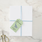 Personaliseer je Dinosaur Gift Label Cadeaulabel (Met Touw)